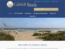 Tablet Screenshot of caswellbeach.org